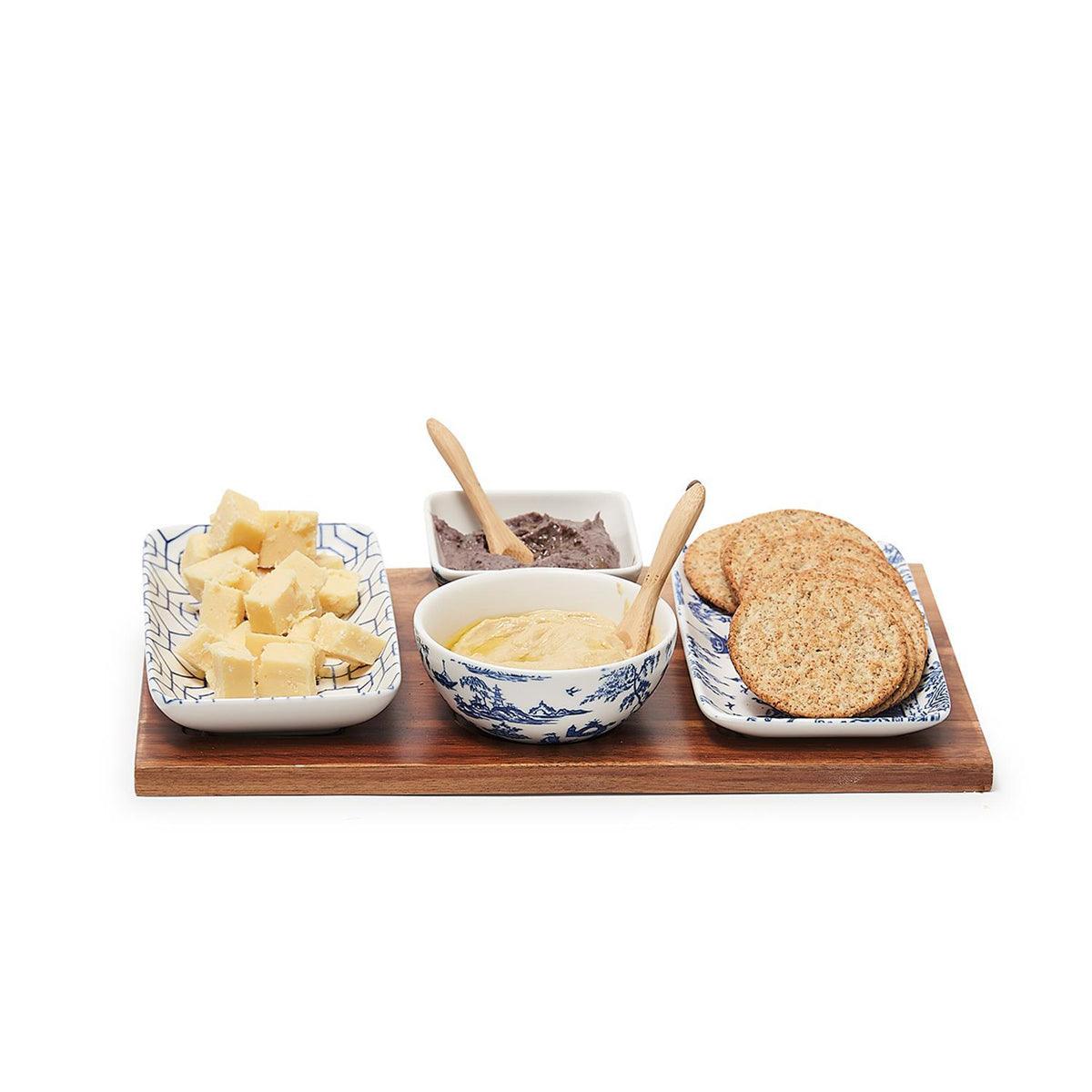 Chinoiserie Tapas Serving Set — 7 Pieces
