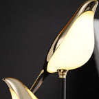 Gold Bird Table Lamp Modern LED Decorative Desk Lamp