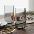 Smoke Tumbler Glasses — Set of 4
