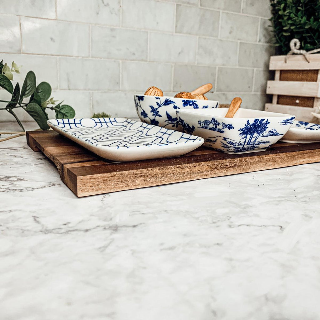Chinoiserie Tapas Serving Set — 7 Pieces