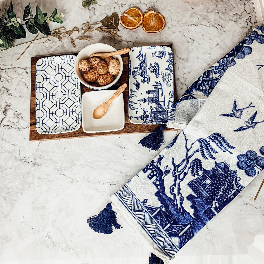 Chinoiserie Tapas Serving Set — 7 Pieces