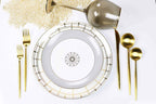 Diamond Jewel Salad Plates — Set of 4