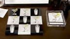 Martini & Shaker Acrylic Tic-Tac-Toe Set