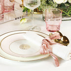 Pink Rocks Glasses — Set of 4
